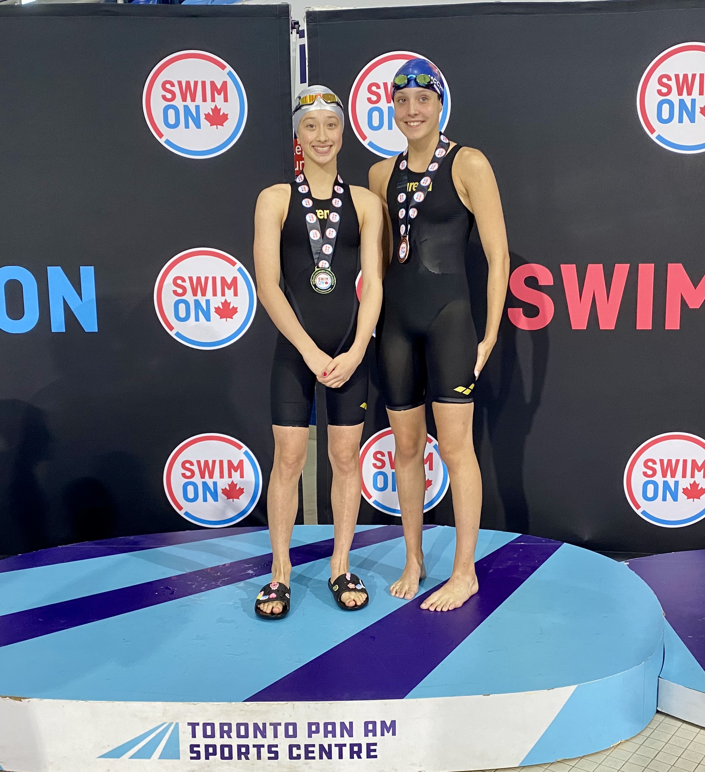 Jordyn won the 100FL at OSC's!