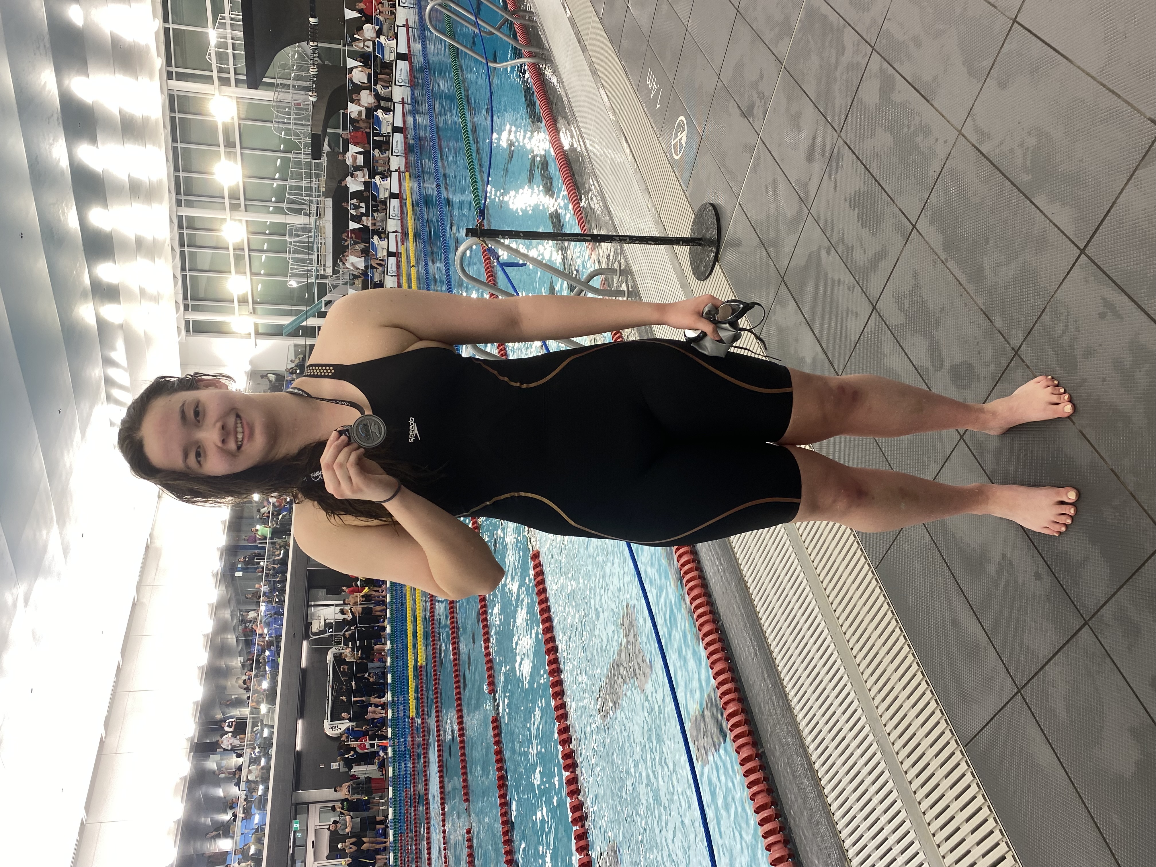 Sofia got a silver and a bronze 